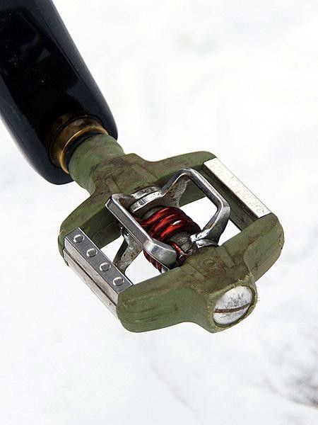 Crankbrothers Candy pedals are a popular choice for 'cross.