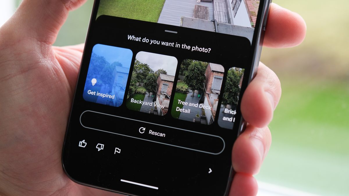 Google Pixel 10 Pro XL phone held in a hand