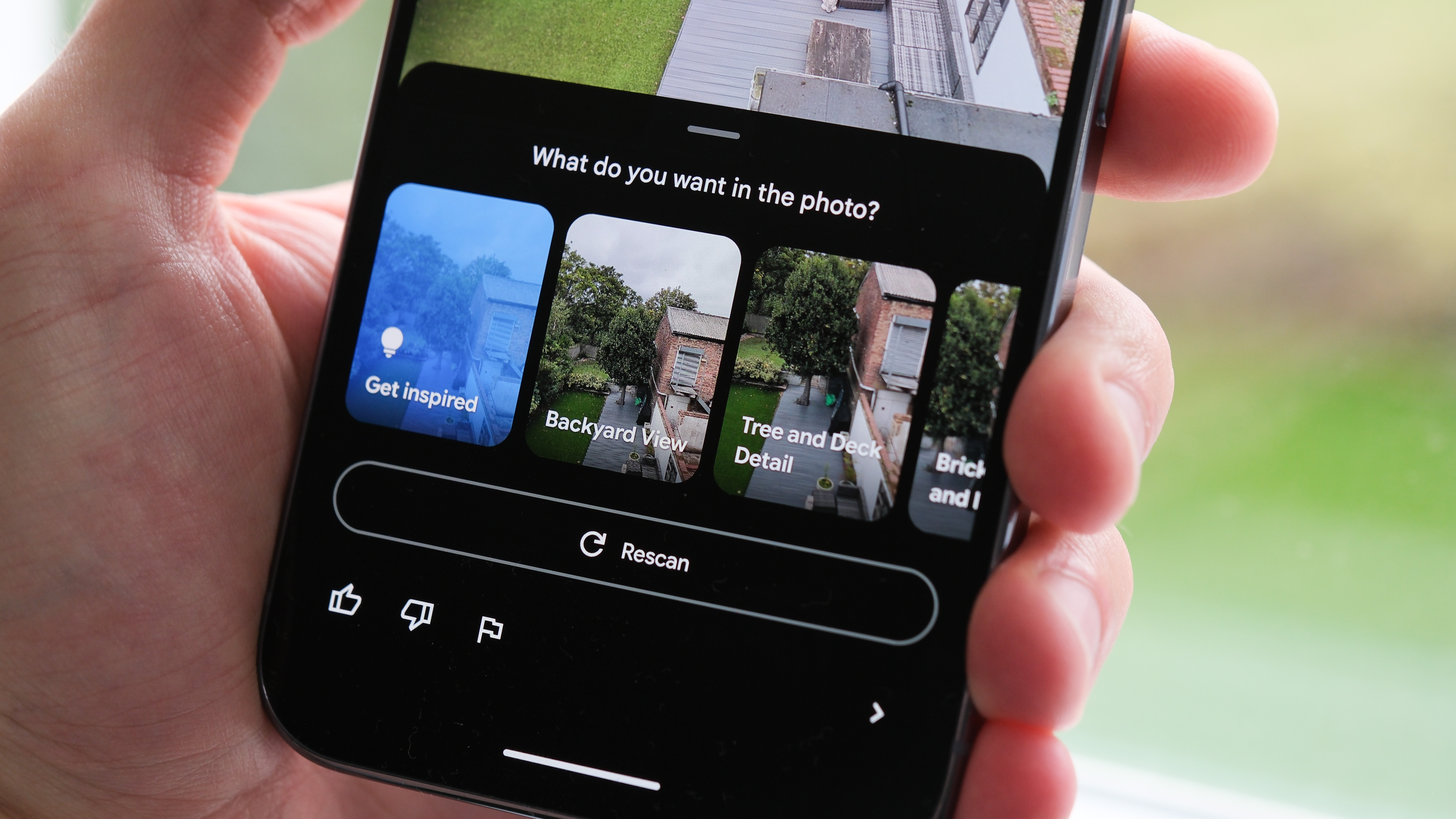 Google Pixel 10 Pro XL phone held in a hand