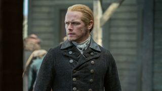 Sam Heughan as Jamie Fraser in Outlander Season 7