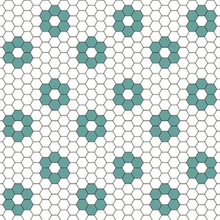 Chasing Paper Hexagon Tile Decals