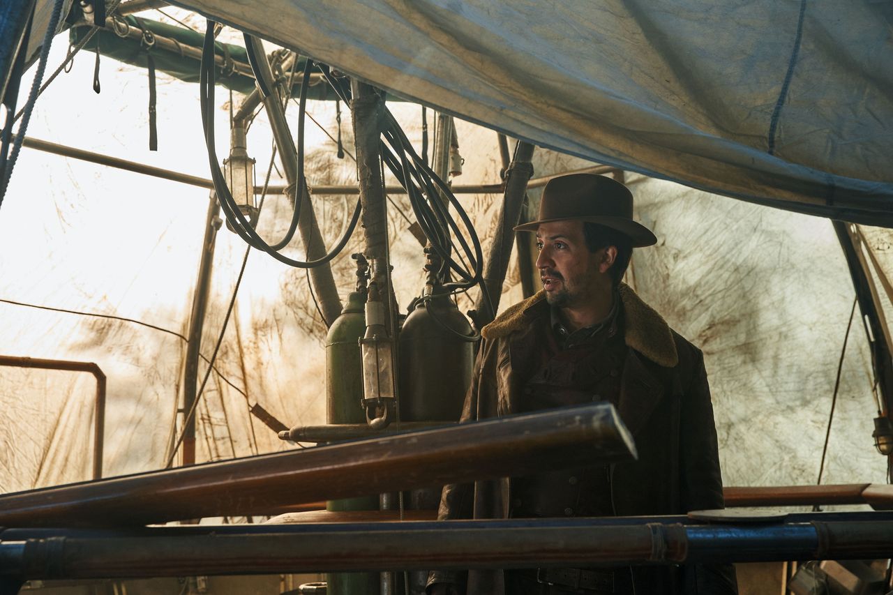 Lin-Manuel Miranda in His Dark Materials on HBO.