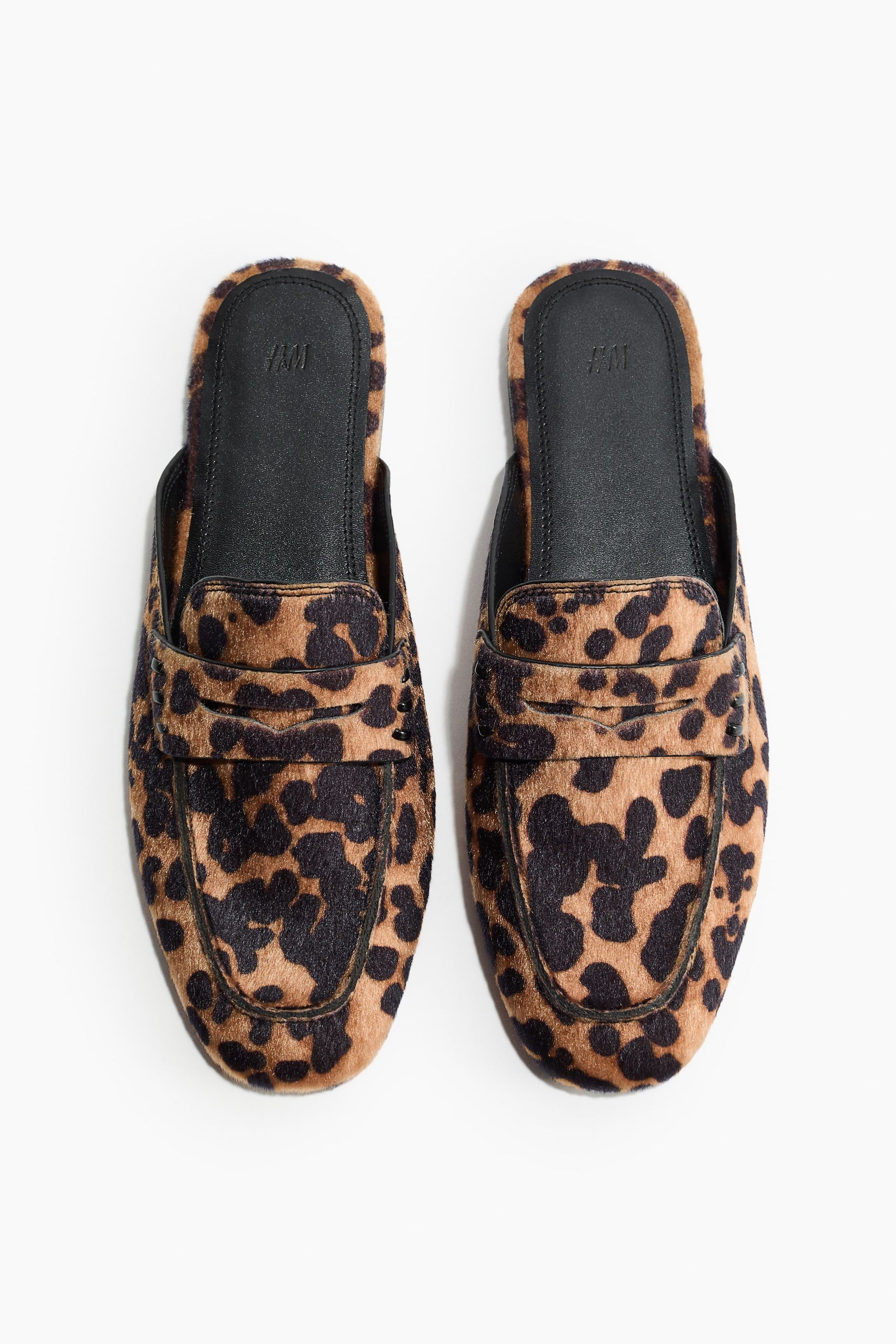 Loafer Mules - Black