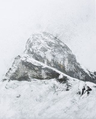 Photograph of a mountain