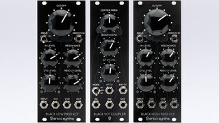 Erica Synths Black Low Pass VCF, High Pass VCF and VCF Coupler