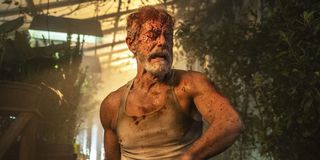 Stephen Lang as Norman Nordstrom with a bloody face in Don't Breathe 2