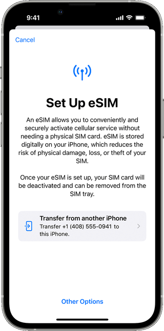 How to use eSim on iPhone