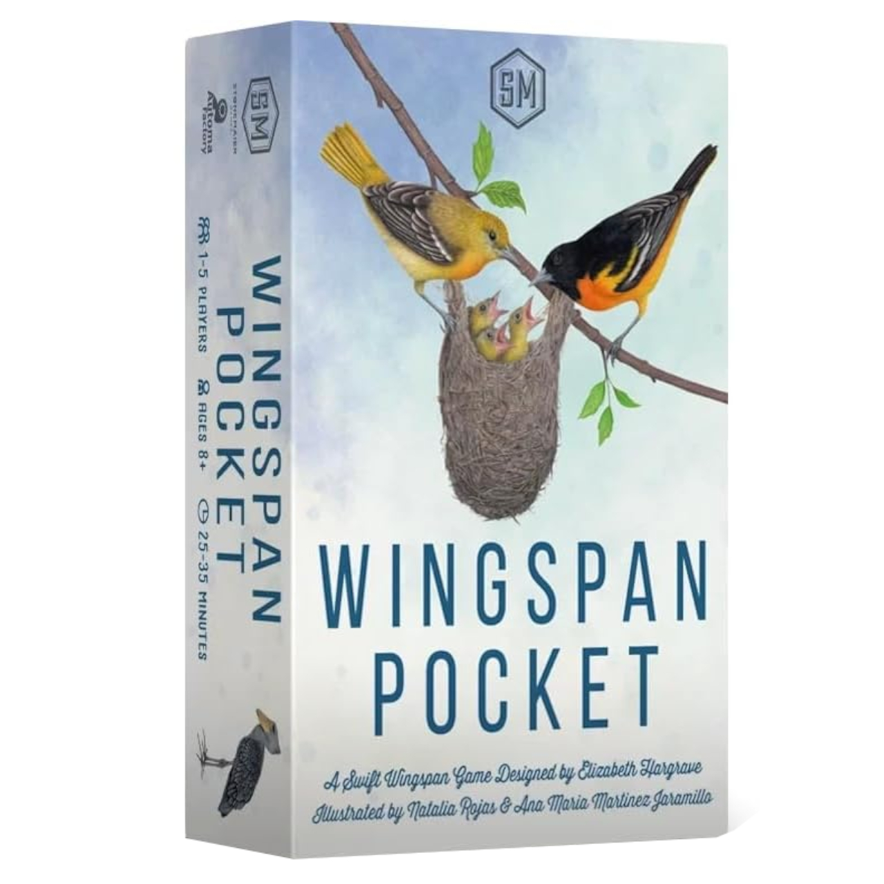 Wingspan Pocket box on a plain background