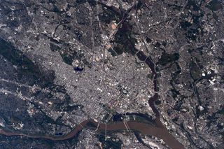 Washington, D.C., as Seen from the International Space Station
