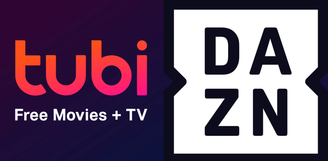 Tubi DAZN FAST channels