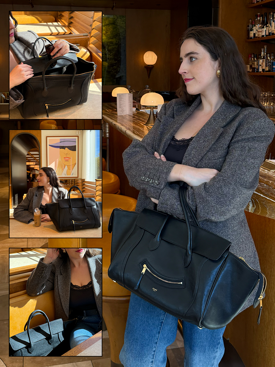 Who What Wear&#039;s Ava Gilchrist reviews the Celine New Luggage bag.