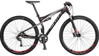 The Scott Spark mountain bike