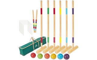 ApudArmis 35in six player croquet set