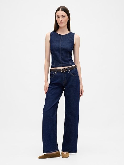 Low Rise '90s Loose Jeans