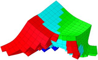 a squishy robot that evolved in a computer simulation.