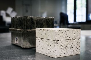 Cork and concrete