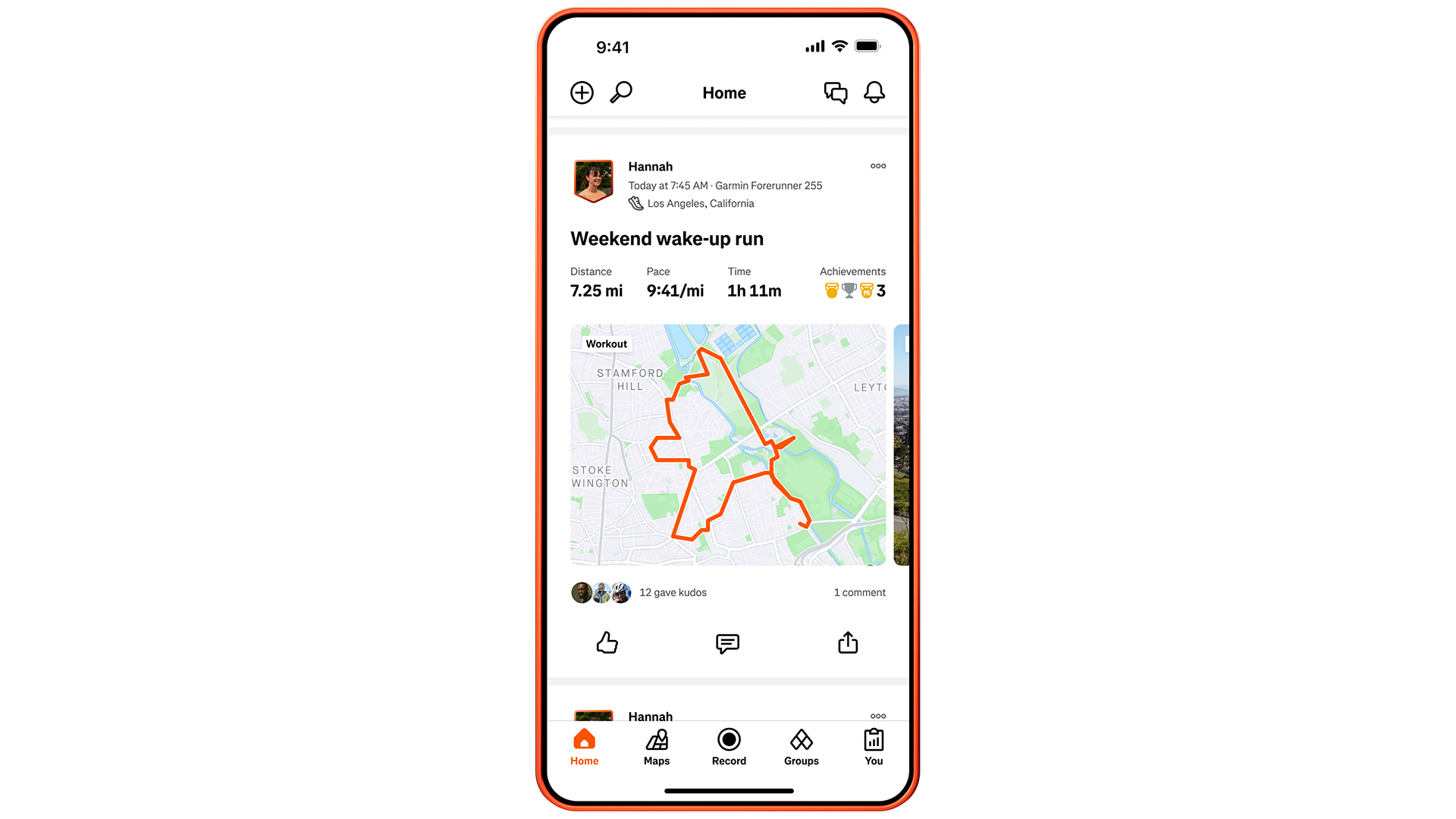 Strava Attribution Changes screenshot