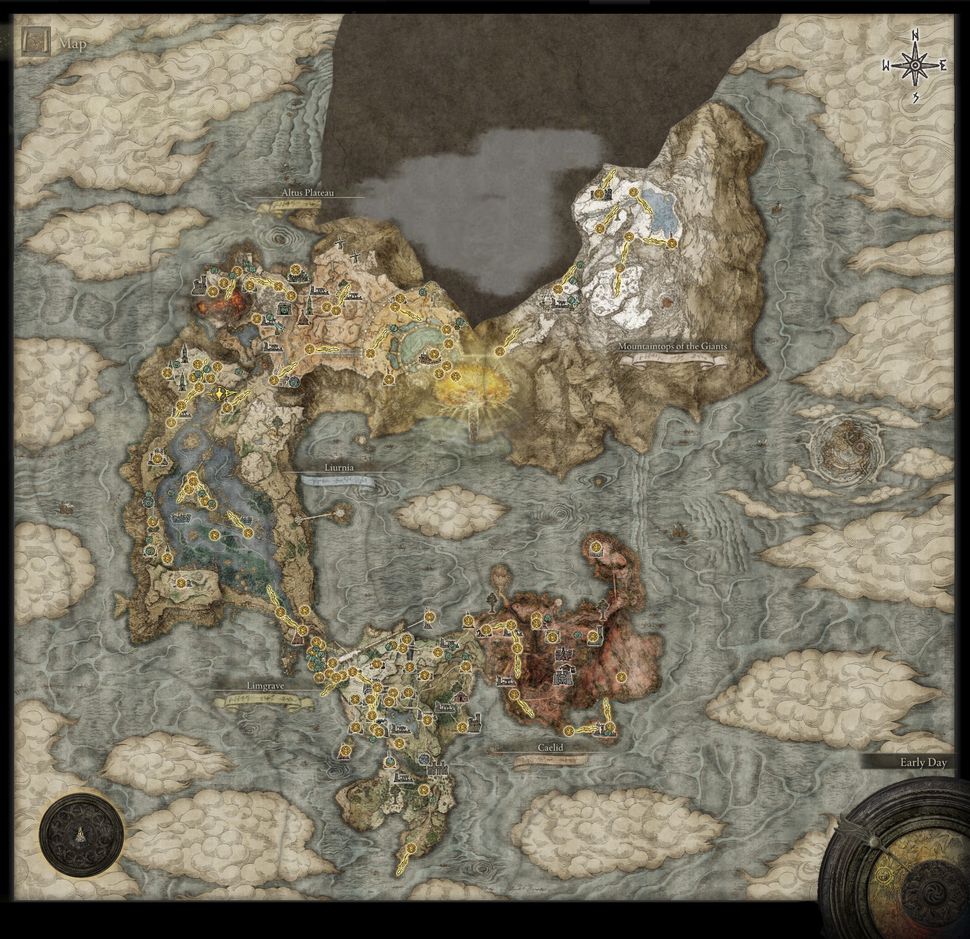 Elden Ring map locations guide | PC Gamer