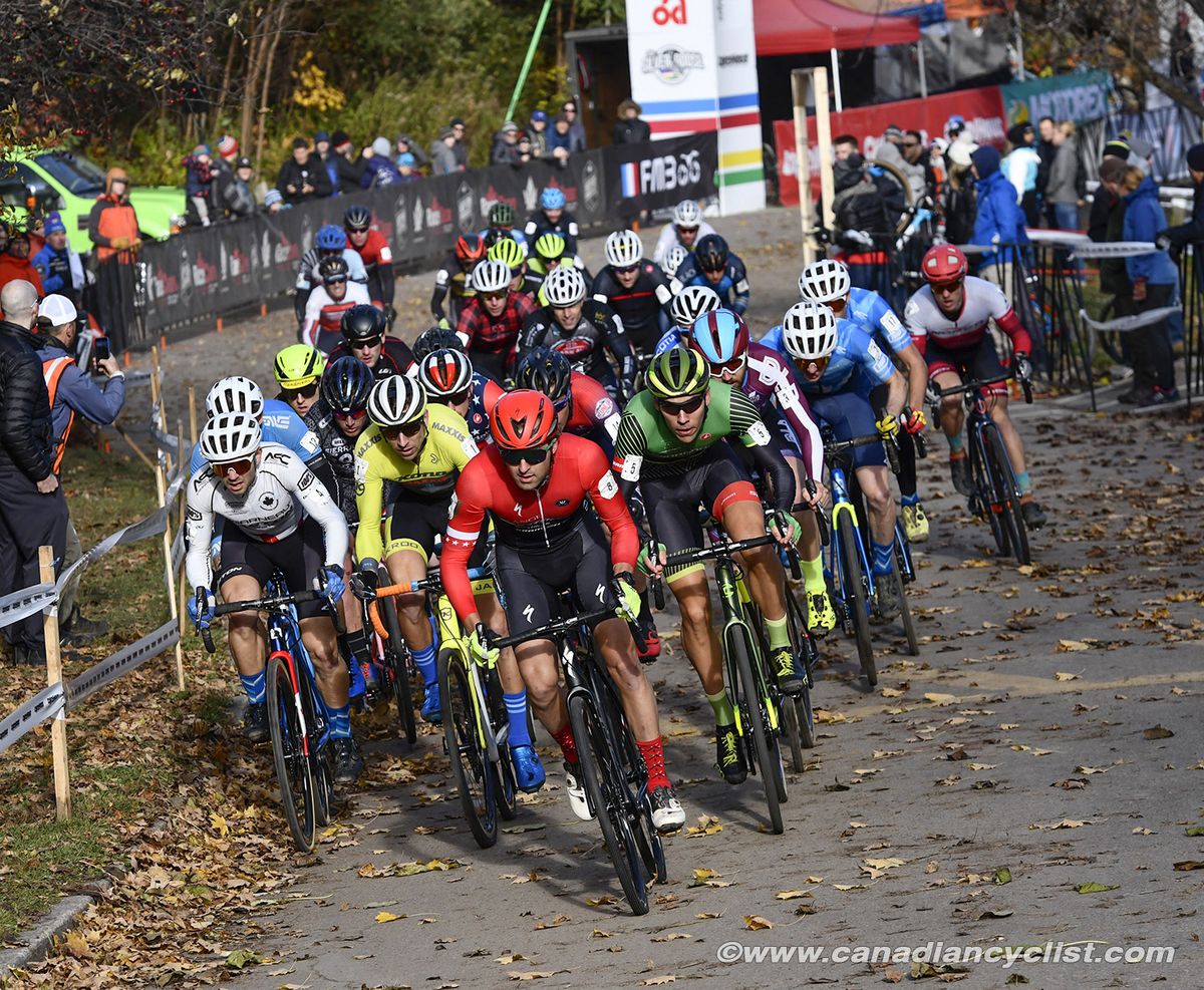 The start of the men's race