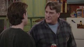 Chet Hunter (Blake Clark) speaks to Shawn Hunter on Boy Meets World