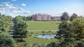 CGI of Trent Park