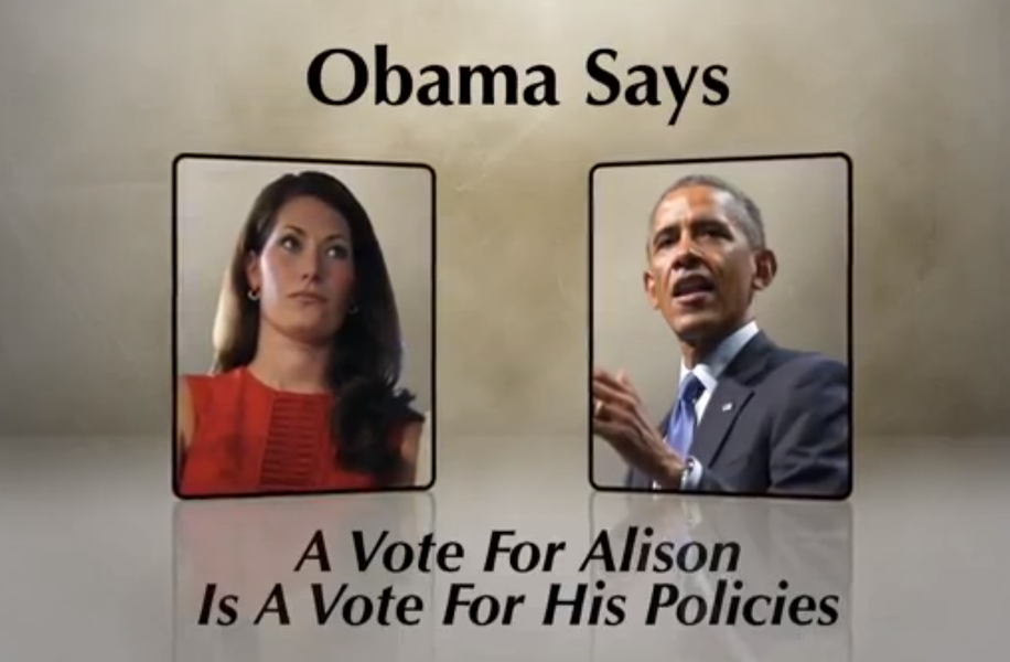 Republican senators go after Obama comment in new ad: &amp;#039;These policies are on the ballot&amp;#039;