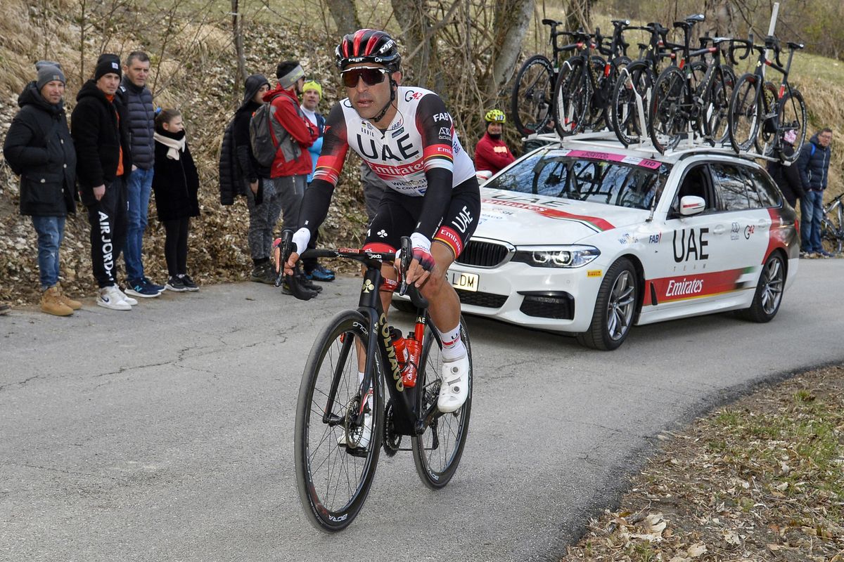 Tirreno Adriatico 2022 - 57th Edition - 6th stage Apecchio - Carpegna 215 km - 12/03/2022 - Max Richeze (ARG - UAE Team Emirates) - photo Tommaso Pelagalli/SprintCyclingAgency&Acirc;&copy;2022