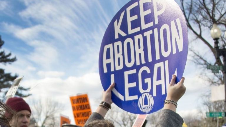 &quot;Keep Abortion Legal&quot; Sign