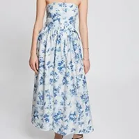RRP: £95 ($117) Voluminous Belted Midi Dress, &amp;Other Stories