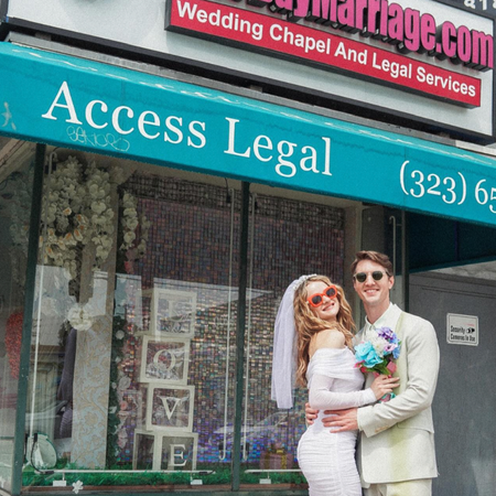 Joey King and Steven Piet wedding