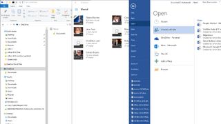 The OneDrive integration in Office 2016 is better than you get with Windows 10, but not as good as in Office for Mac