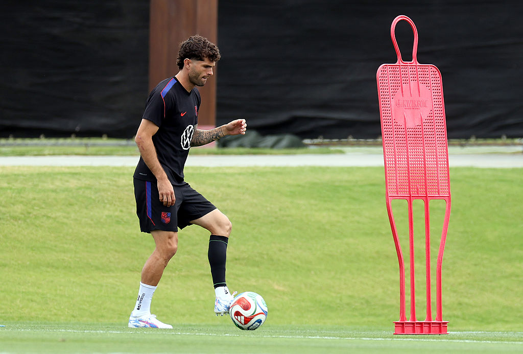 Christian Pulisic in individual training ahead of facing Australia