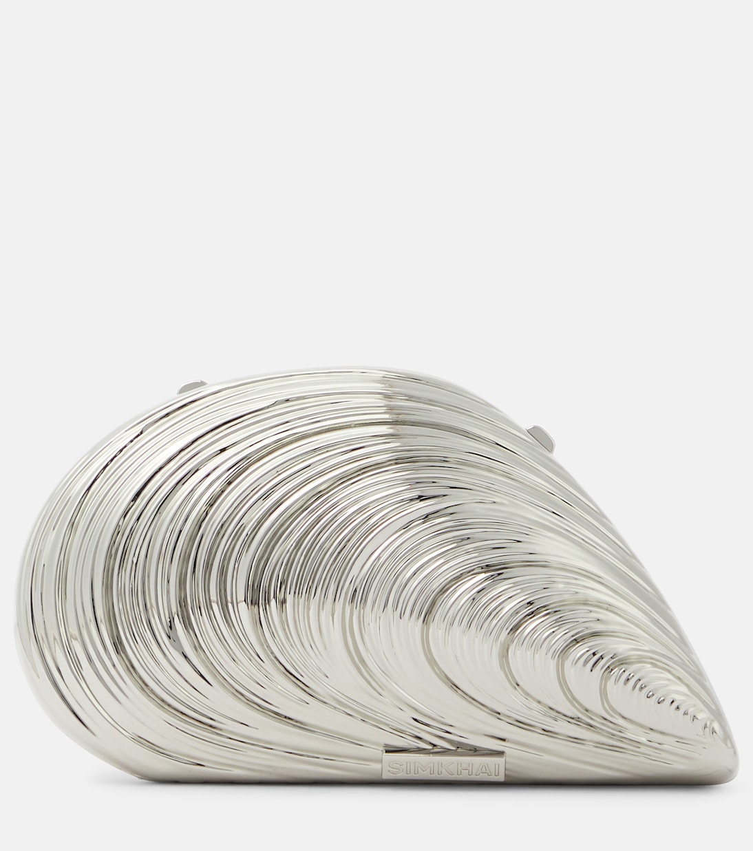 Bridget Shell Clutch in Silver - Simkhai