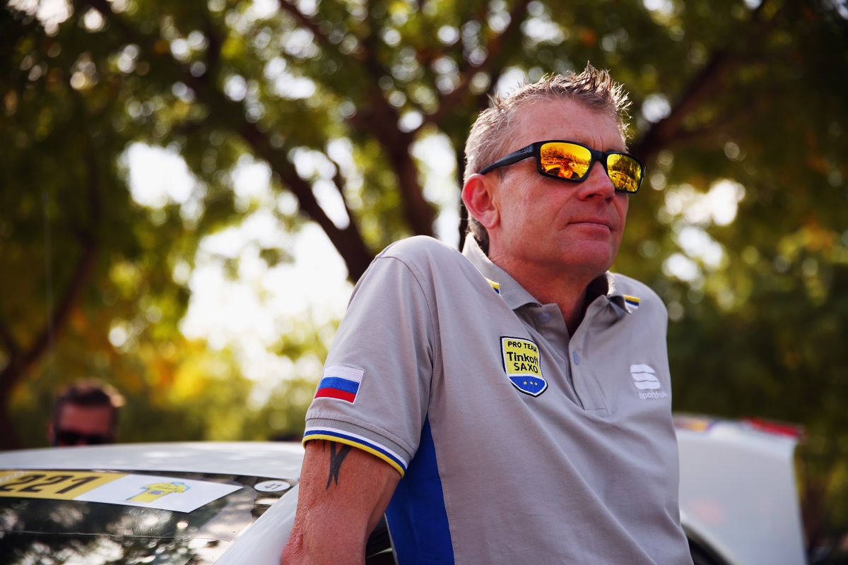 Sean Yates during his tenure at Tinkoff-Saxo.