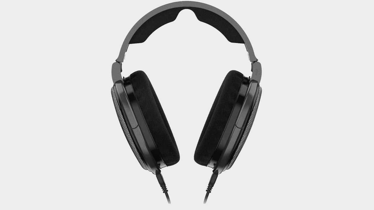 Sennheiser HD650 headphones on a blank background