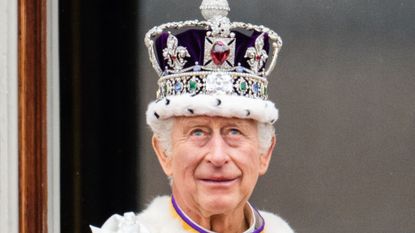 King Charles III at his Coronation