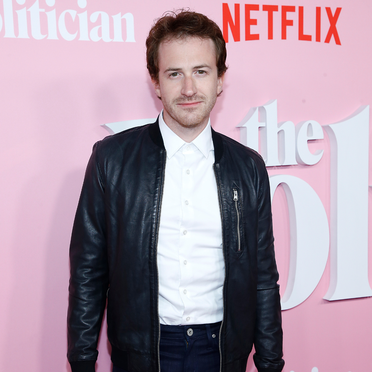 Joe Mazzello attends the premiere of The Politician
