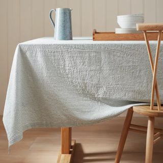 John Lewis Striped Cotton Tablecloth