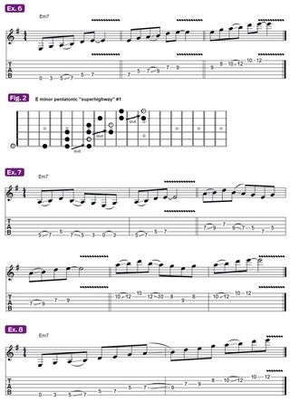 Billy Gibbons lesson examples 6-8