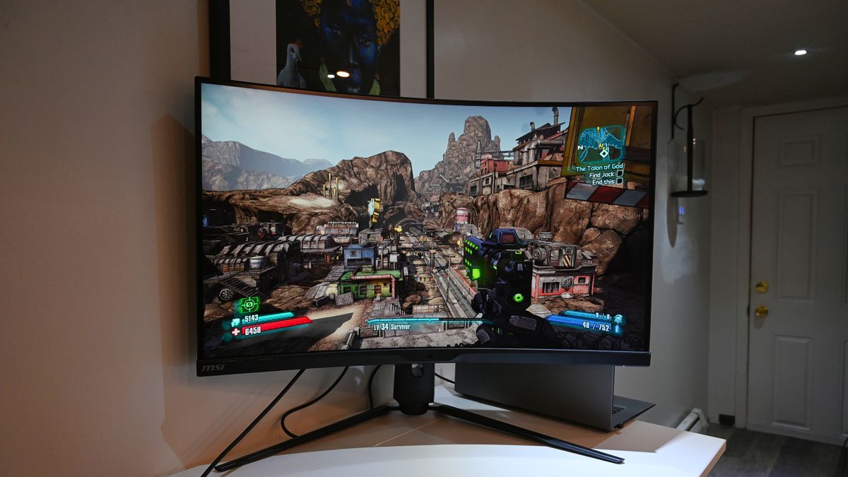 MSI MPG Artymis 323CQR curved gaming monitor review