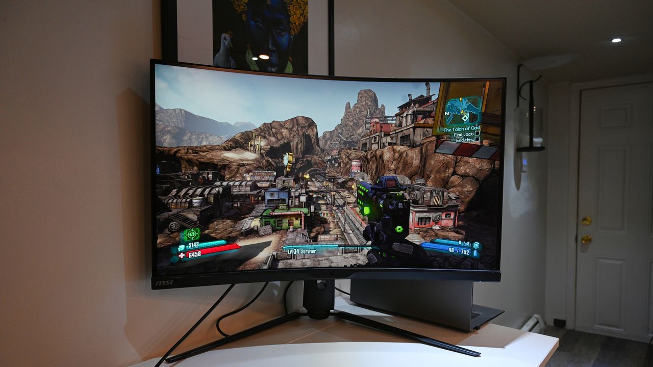 MSI MPG Artymis 323CQR curved gaming monitor review