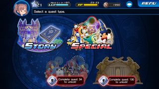 Special Quests in Kingdom Hearts Unchained X