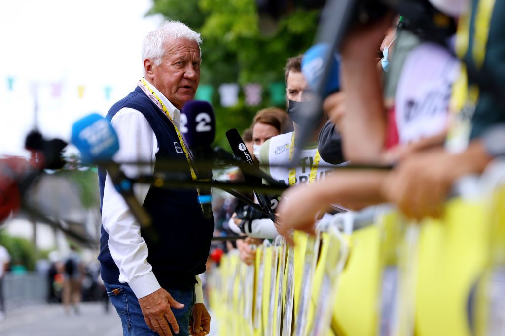 Patrick Lefevere at the Tour de France