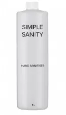Simple Sanity Hand Sanitiser 1L | AU$29.95 at AminoZ
