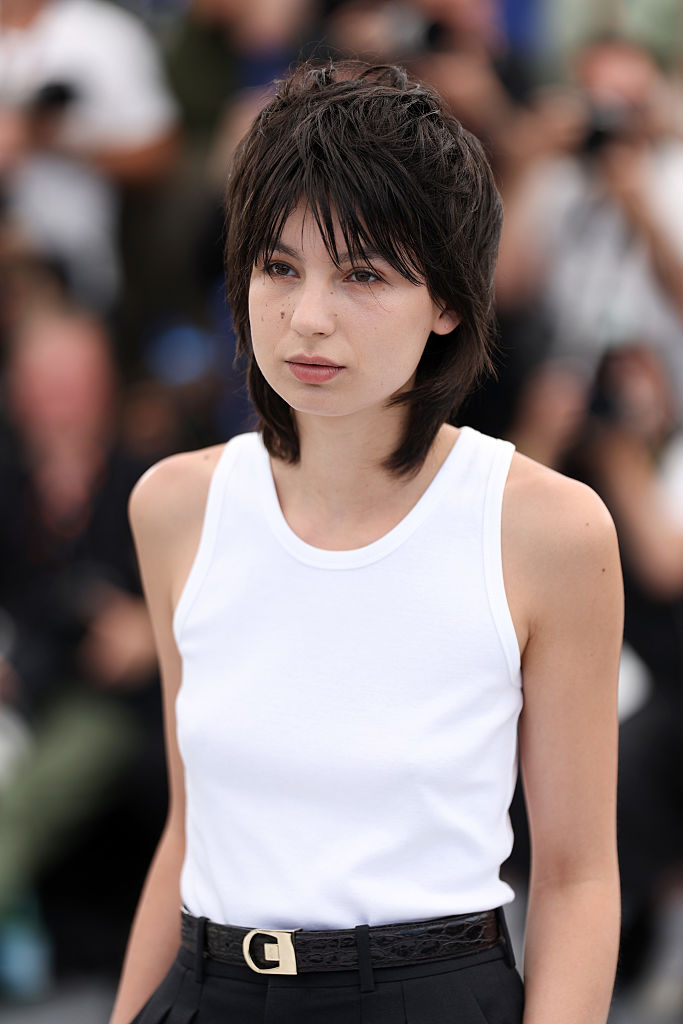 Eva Yelmani poses during &amp;quot;Dites-Lui Que Je L'aime&amp;quot; (Tell Her I Love Her) photo call at the 78th annual Cannes Film Festival
