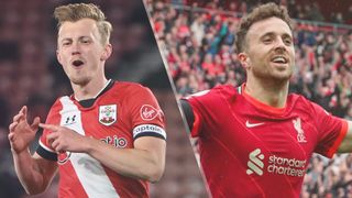 James Ward-Prowse of Southampton and Diogo Jota of Liverpool could both feature in the Southampton vs Liverpool live stream