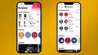 iOS 16 News app with My Sports