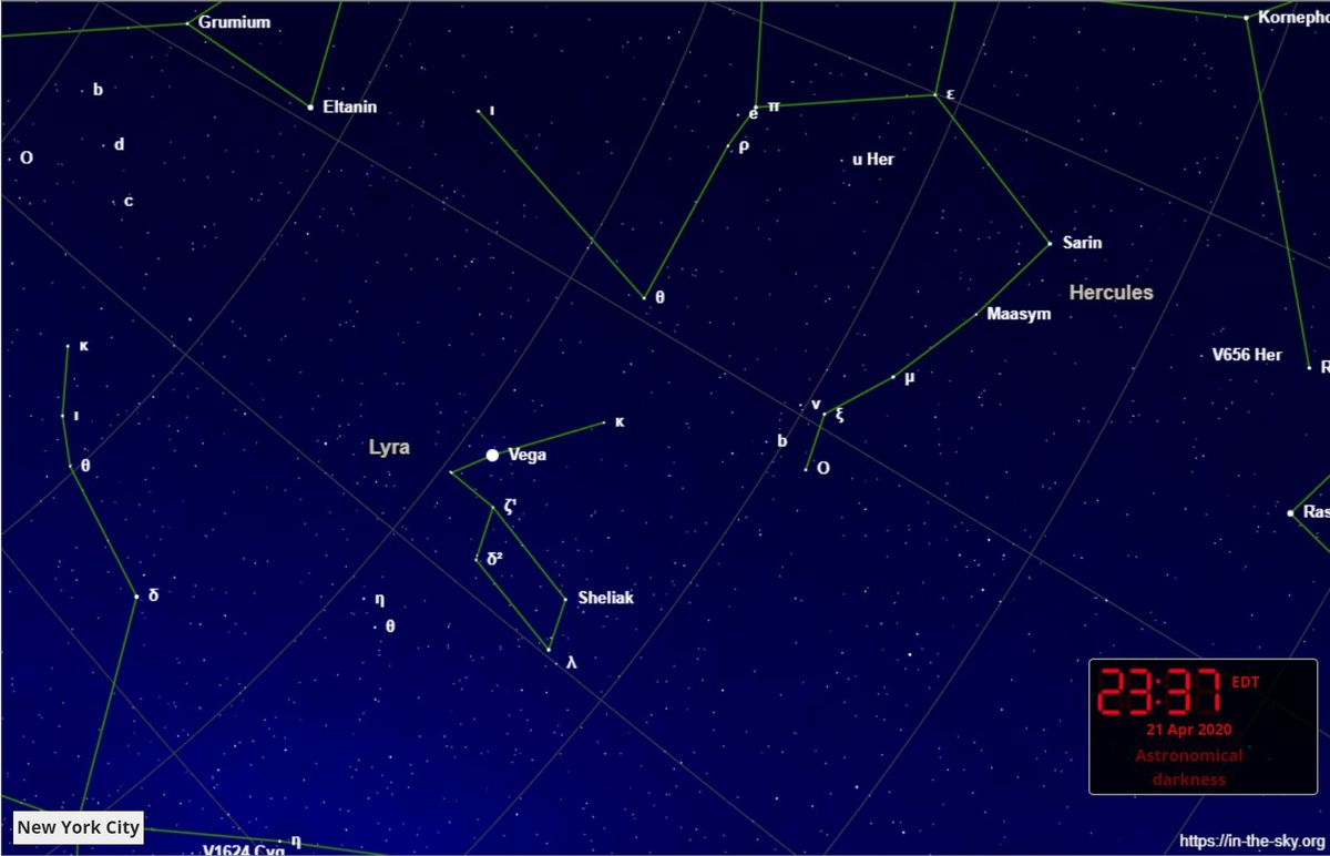 NASA spots fireballs from Lyrid meteor shower 2020 (video) | Space