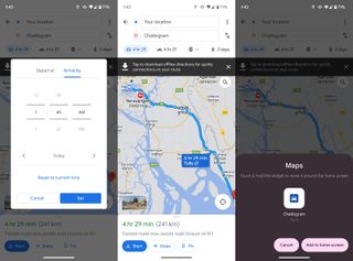 How to map out routes with Google Maps and save them as widgets.