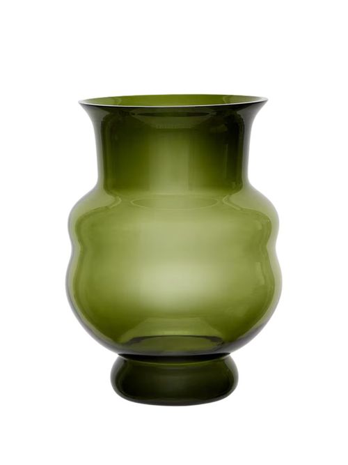 Glass Vase in Green&nbsp;